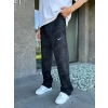 YIKAMALI 2 İPLIK NK NAKIS LOIS PACA LASTIK EŞOFMAN ALTI SİYAH