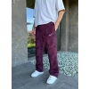 YIKAMALI 2 İPLIK NK NAKIS LOIS PACA LASTIK EŞOFMAN ALTI BORDO