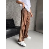 A+ KALİTE SÜET KUMAŞ AD EŞOFMAN ALTI KAHVE