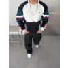 AD FUL PARÇALI VİNTAGE OVERSİZE SWEAT