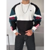 AD FUL PARÇALI VİNTAGE OVERSİZE SWEAT