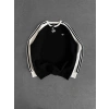 AD KOL SERİT 3 İPLİK PAMUKLU SWEAT SİYAH