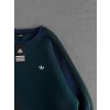 AD KOL SERİT 3 İPLİK PAMUKLU SWEAT SU YEŞİLİ