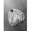 AD NAKIŞ DOLUMLU ASTARLI BOMBER CEKET GRİ
