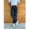 BAGGY KALIP KEMER DETAY TASARIM JEAN FÜME