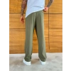BAGGY KALIP WELL PİLELİ PANTOLON HAKİ