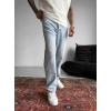 BAGGY MODEL KOT PANTOLON AÇIK MAVİ