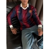 BARCA ŞERİTLİ OVERSİZE FORMA SWEAT