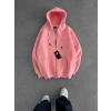 BASİC NK 3 İPLİK PAMUKLU HIRKA PEMBE