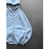 BASIC PL 3 İPLİK PAMUKLU HIRKA BEBEMAVİ
