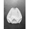 BASIC PL 3 İPLİK PAMUKLU SWEAT BEYAZ