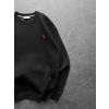 BASIC PL 3 İPLİK PAMUKLU SWEAT SİYAH
