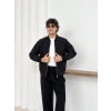 BOMBER CEKET SİYAH