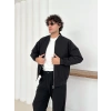 BOMBER CEKET SİYAH