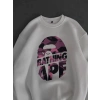 BP BATHİNG 3 İPLİK ŞARDONLU SWEAT BEYAZ
