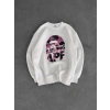 BP BATHİNG 3 İPLİK ŞARDONLU SWEAT BEYAZ