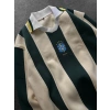 BRASİL POLO YAKA KALIN ŞERİT OVERSİZE SWEAT