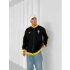 BRAZİL 3 İPLİK ŞARDONLU HIRKA SİYAH