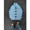 CHİN OVERSİZE 3 İPLİK PAMUKLU HIRKA BEBEMAVİ
