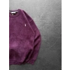 YIKAMALI PL 3 İPLİK PAMUKLU SWEAT BORDO