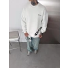CHMP CLS 3 İPLİK ŞARDONLU SWEAT BEYAZ