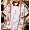 DK TURKEY POLO YAKA TİŞÖRT BEYAZ