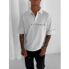 ÇİÇEKLİ POLO YAKA TİŞÖRT