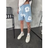 DENİM TEARS ŞORT BEBE MAVİ