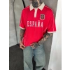 DK ESPANA OVERSİZE POLO YAKA TİŞÖRT