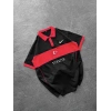 Dk Turkey Polo Yaka Oversize Tişört Siyah HL