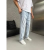 DÜZ BAGGY KOT PANTOLON BUZ MAVİ