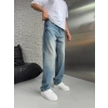 DÜZ BAGGY KOT PANTOLON KOYU MAVİ