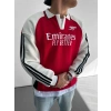 EMİRATES FLY ARS OVERSİZE 3 İPLİK SWEAT KIRMIZI