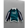EMİRATES FLY ARS OVERSİZE 3 İPLİK SWEAT SU YEŞİLİ