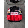 FUL BASKI FRR BOMBER CEKET BEYAZ
