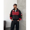 FUL BASKI FRR BOMBER CEKET SİYAH