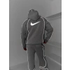 FULL REFLEKTÖR BİYE NK OVERSİZE 3 İPLİK PAMUKLU TAKIM GRİ