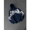 GRAFİTİ 3 İPLİK PAMUKLU OVERSİZE HIRKA LACİ