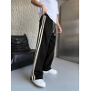 HASIR ŞERİT BAGGY EŞOFMAN ALTI SİYAH