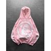 HELL OVERSİZE HIRKA PEMBE