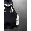 İTALY SERİTLİ 3 İPLİK KAPÜŞONLU SWEAT SİYAH