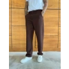 KALIN KUMAŞ BAGGY EFSANE PANTOLON ACI KAHVE