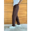 KALIN KUMAŞ BAGGY EFSANE PANTOLON ACI KAHVE