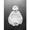 KAPLAN 3 İPLİK ŞARDONLU KAPUŞONLU SWEAT BEYAZ