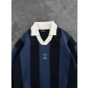 MORİNHO NAKIŞ 3 İPLİK PAMUKLU YAKALI SWEAT LACİ