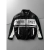 MOTOR SPORT OVERSİZE DERİ CEKET SİYAH