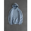 NAKIŞLI 3 İPLİK PAMUKLU KUMAŞ OVERSİZE STW SWEAT BEBEMAVİ