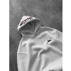 NAKIŞLI 3 İPLİK PAMUKLU KUMAŞ OVERSİZE STW SWEAT BEYAZ