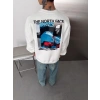 NF CLS 3 İPLİK ŞARDONLU SWEAT BEYAZ