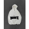 NK KALIN PUNTO 3 İPLİK KAPÜŞONLU SWEAT BEYAZ